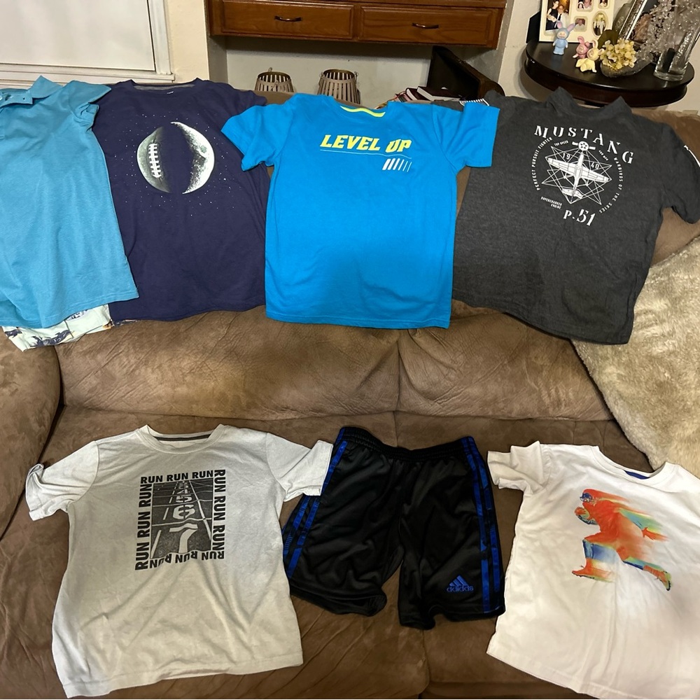 Blue 'Level Up' Kids T-Shirt